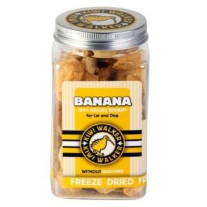 KIWI WALKER Freeze Dried Grain Free Snack Banana Dog & Cat Treats 70G