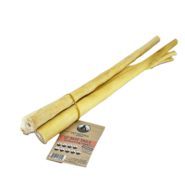 Pet Natural Farm 12" Beef Tail Dog Treats