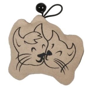 D&D Home I Love Happy Cats Chase Toy with Bell 8.5x2x6cm
