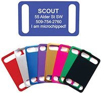GoScribe Pet Tag Anodized Slider Tags