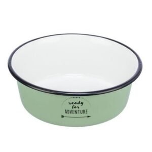 Trixie Ready for Adventure Enamel Stainless Steel Cat Bowl
