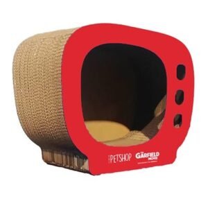 The Petshop|The Garfield Movie Television Cave Cardboard Scratcher for Cats 39x34cm
