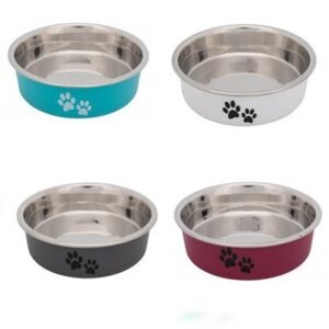 Trixie Stainless Steel Cat Bowl for Short-Nosed Breeds