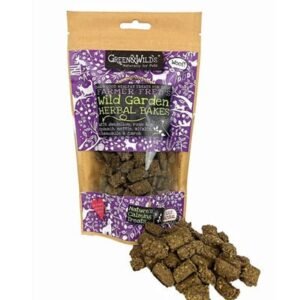Green&Wilds Wild Garden Herbal Bakes Treats for Dogs 130G