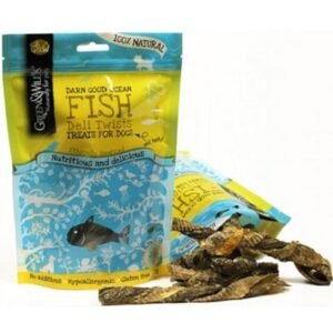 Green&Wilds Deli Fish Twists Dog Treats 75G