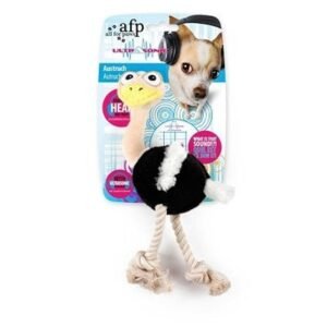 all for paws Ultrasonic Ostrich Toy for Dogs 28.5cm