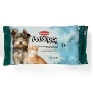 Padovan Pet Wipes Talco for Dogs & Cats 40pcs