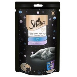 Sheba Melty Tuna Mix Creamy Cat Treats 12G 4x12g