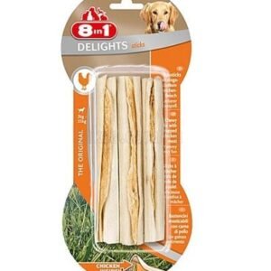 8in1 Delights Chicken Sticks Dog Chews 75G