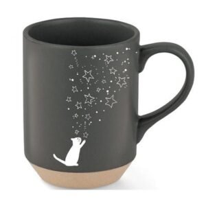 PetShop by Fringe Studio Celestial Cat Stoneware Mug 8x11cm
