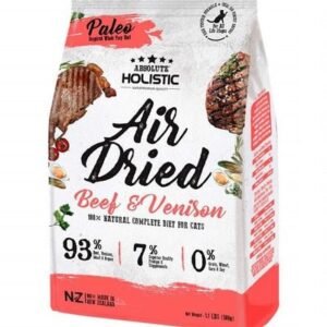 Absolute Holistic Air Dried Beef & Venison Dry Cat Food