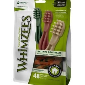 Whimzees Toothbrush Dental Chew Extra Small Value Pack Dog Chews 360G