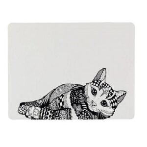 Trixie Zentangle Cat Place Mat 44x28cm