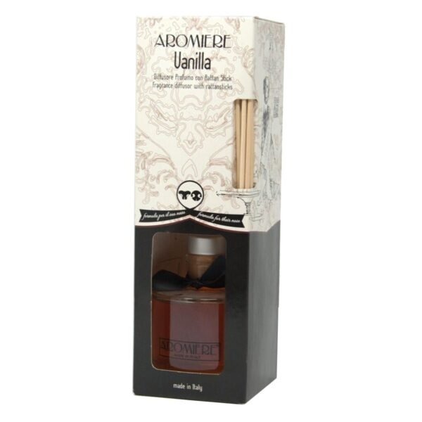 Aromiere Perfume Diffuser with Rattan Sticks Vanilla