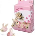 ebi Play Shaking Rabbit Plush Toy for Cats 1pc
