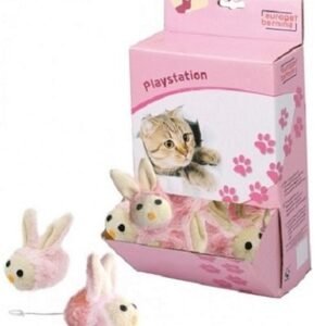 ebi Play Shaking Rabbit Plush Toy for Cats 1pc