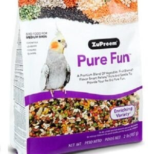Expiry Date 7-Jul-25 ZuPreem Pure Fun Medium Bird Food - 2LB