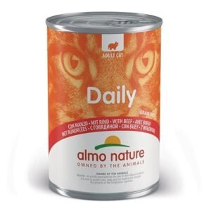 almo nature Daily Cat with Beef Wet Cat Food 400G