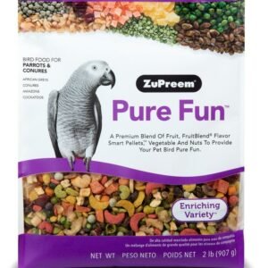 ZuPreem Pure Fun Parrots & Conures Food 2lbs