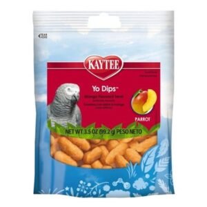 Kaytee Yogurt Dips Mango Flavored Treats for Parrots