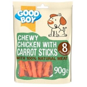 Armitage Chicken with Carrot Stick Dog Treats 90G