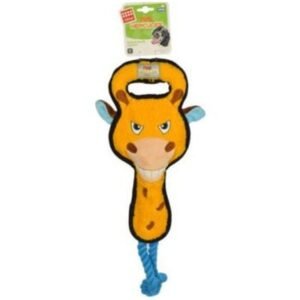 GiGwi Tug Hercules Squeaker Inside Deer Dog Toy