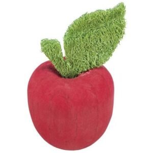 Trixie Wooden Apple Small Pet Toy 5.5x9cm