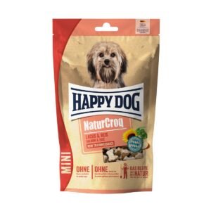 Happy Dog NaturCroq Mini Salmon Snack Treats 100G