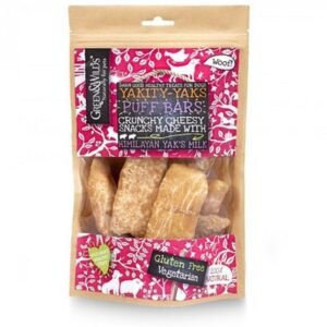 Green&Wilds Yakity Yak Puff Bars Dog Treats 75G