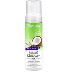 Tropiclean Waterless Facial Cleanser for Dogs & Cats 220ml