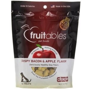 Fruitables Crispy Bacon & Apple Dog Treats 198G