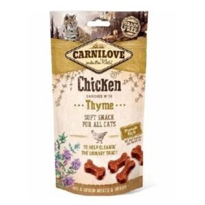 Carnilove Chicken Enriched with Thyme Soft Snack Cat Treats 50G