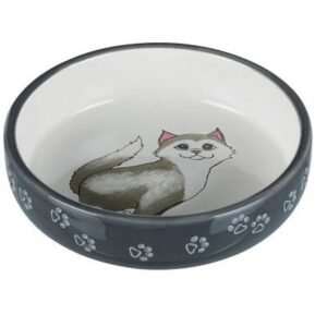 Trixie Ceramic Cat Bowl for Short-Nosed Breeds 300ml