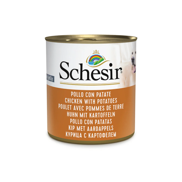 Schesir Chicken with Potatoes Wet Dog Food 285G