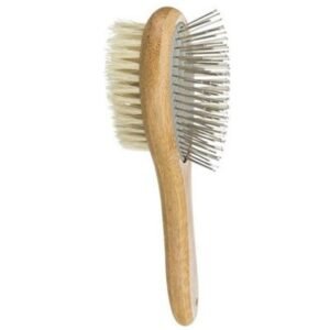 Trixie Double Sided Bamboo Brush for Dogs & Cats