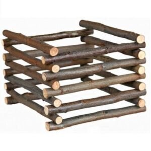 Trixie Wooden Hay Manger for Small Pets 15x11x15cm