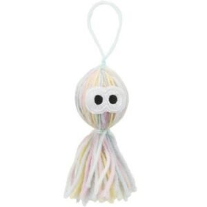 Trixie Rattle Octopus Polyester Toy for Cats 12cm
