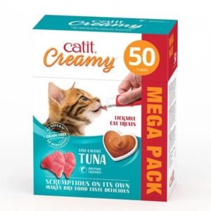 Catit Creamy Treats Mega Pack Tuna for Cats 50x10g