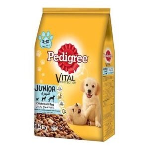 Pedigree Junior Chicken & Eggs Dry Food 1.5KG