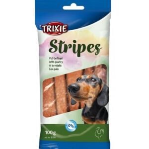 Trixie Stripes with Poultry Dog Treats 100G