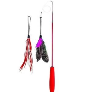 Trixie Telescope Playing Rod Toy for Cats 40-98cm
