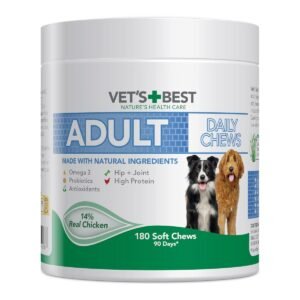 Vets+Best Daily Chews Adult 180 Soft Chews 180pcs