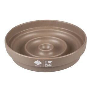 D&D Home I Love Happy Cats Sue Slow Feeder Drop Cat Bowl 20x20x4.5cm
