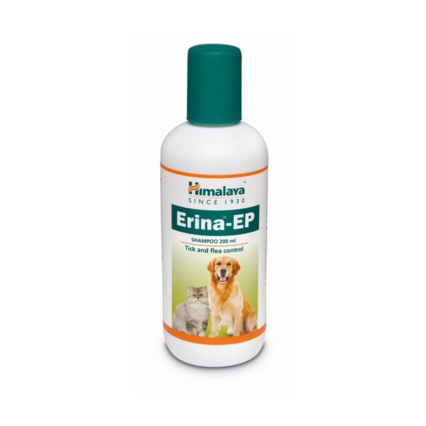 Himalaya Erina EP Tick and Flea Control Shampoo for Pets 200ml