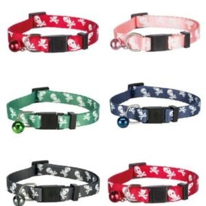 Trixie Skull Motif Cat Collar