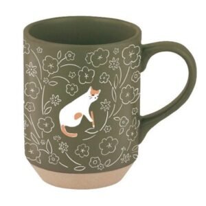 PetShop by Fringe Studio Cat Drawing Stoneware Mug 8x11cm