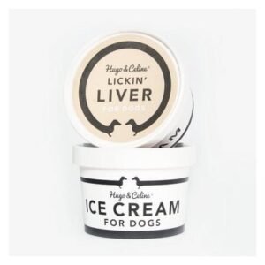 Hugo & Celine Lickin' Liver Dog Ice Cream 120G