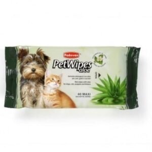 Padovan Pet Wipes for Dogs & Cats 40pcs