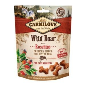 Carnilove Wild Boar with Rosehips Crunchy Snack Dog Treats 200G