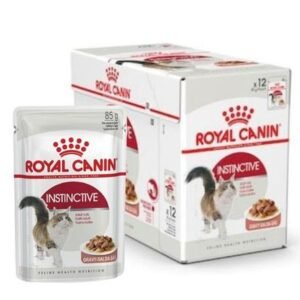 Royal Canin Instinctive Adult In Gravy Wet Cat Food 12x85g